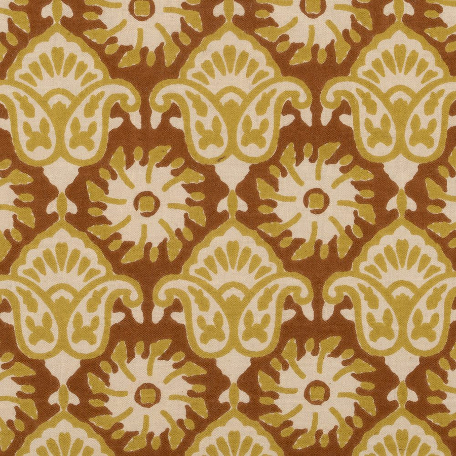 COJÍN BEIGE-MARRÓN 100% ALGODÓN 50 X 50 CM