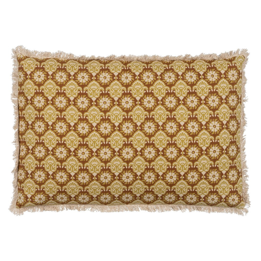 COJ�N BEIGE-MARR�N 100% ALGOD�N 60 X 40 CM