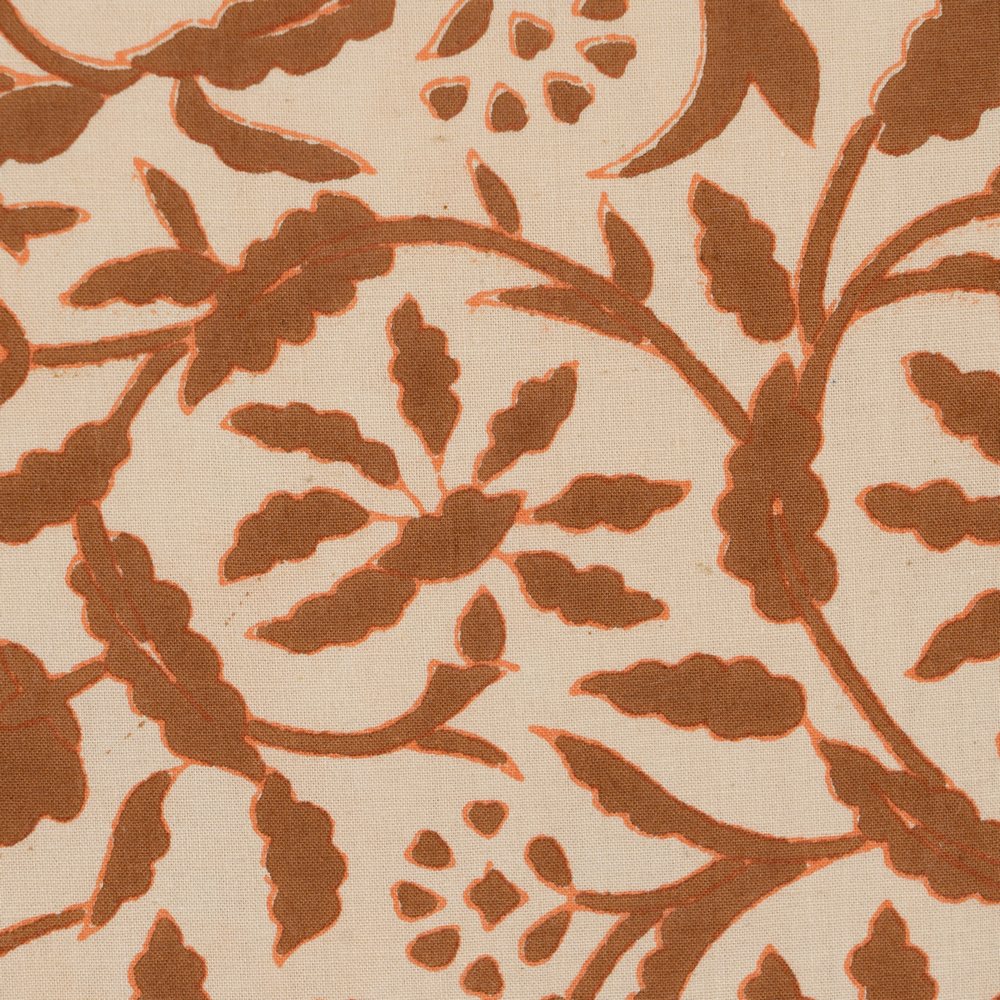BEIGE-BROWN CUSHION 100% COTTON 60 X 40 CM