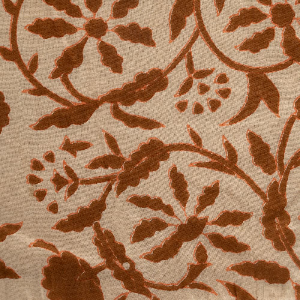 BEIGE-BROWN FOUTA 100% COTTON 90 X 180 CM