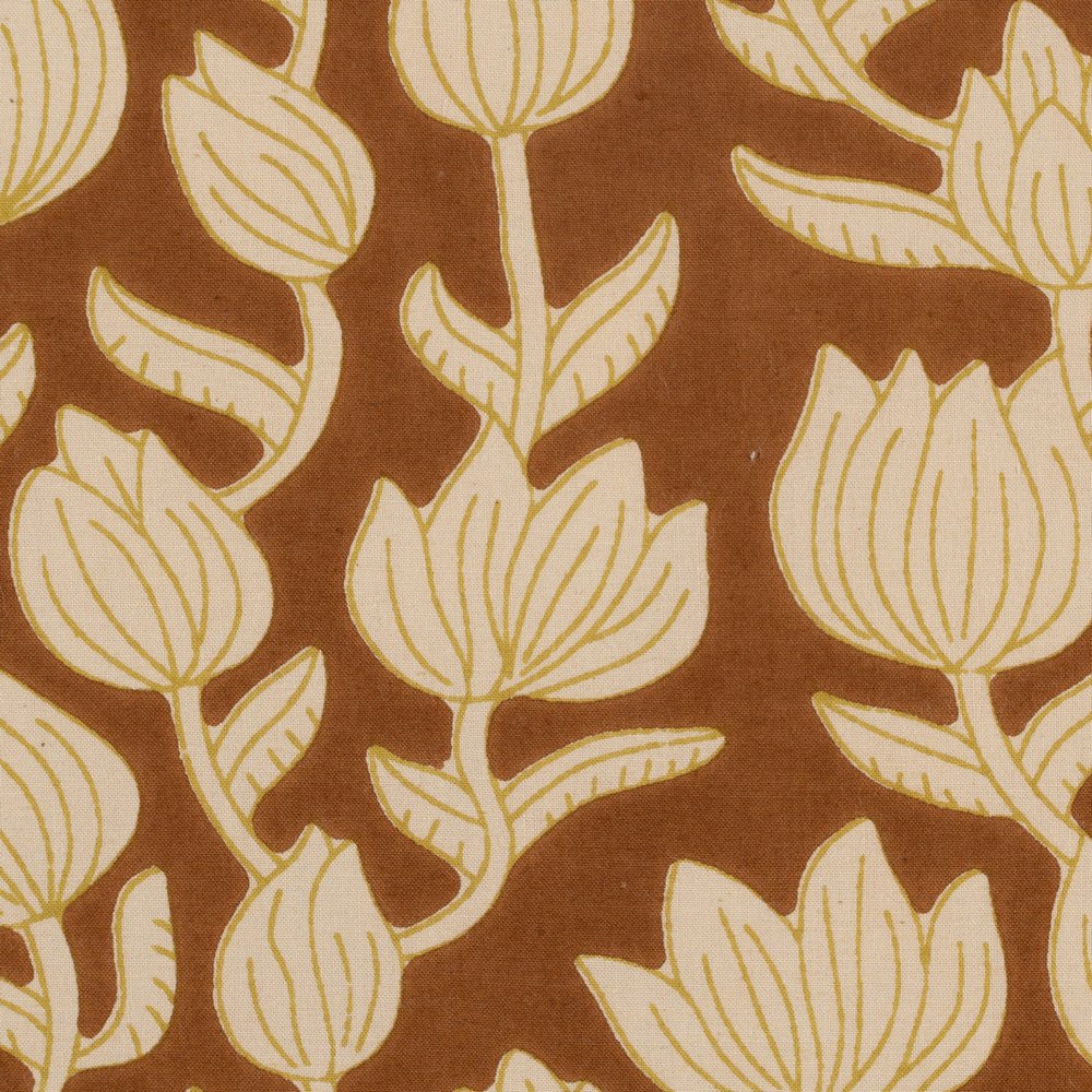BEIGE-BROWN CUSHION 100% COTTON 60 X 40 CM