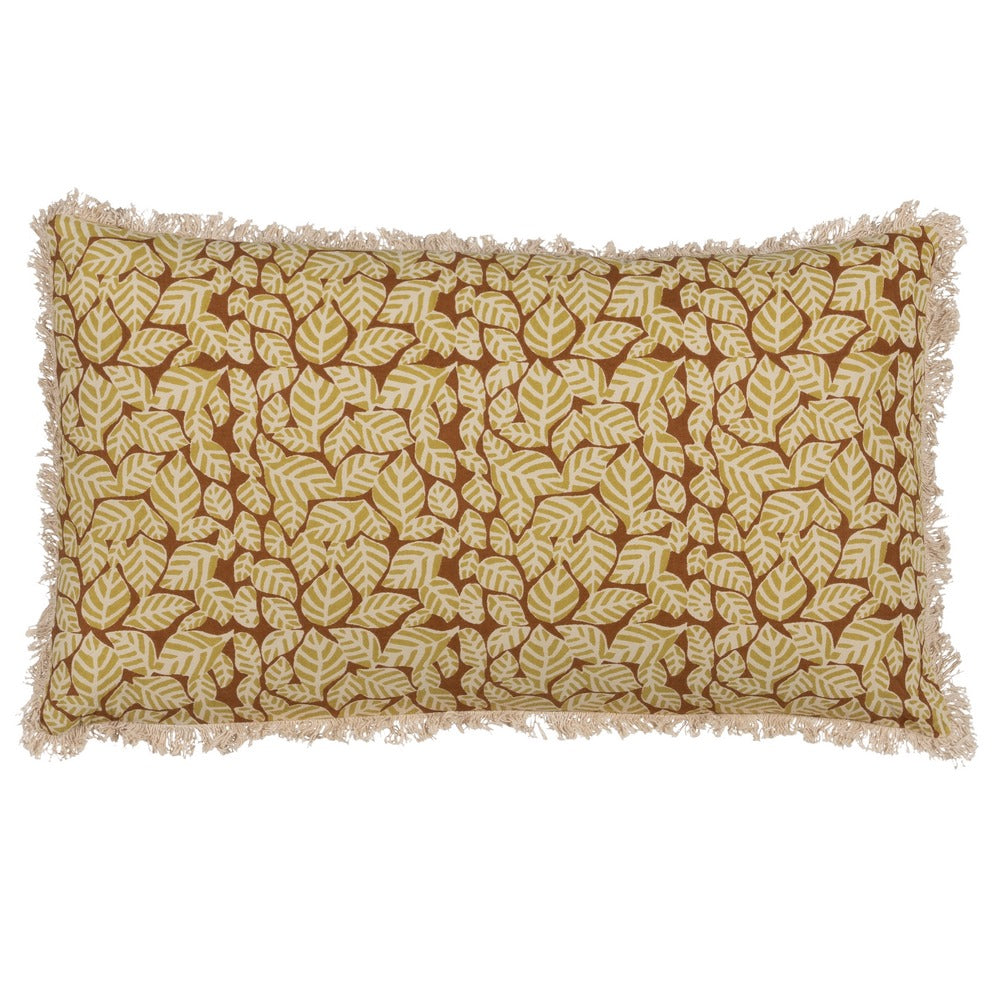 COJ�N BEIGE-MARR�N 100% ALGOD�N 50 X 30 CM
