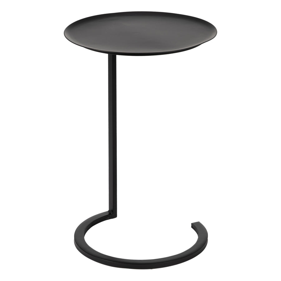 MESITA NEGRO METAL SALÓN 42,50 X 42,50 X 65 CM