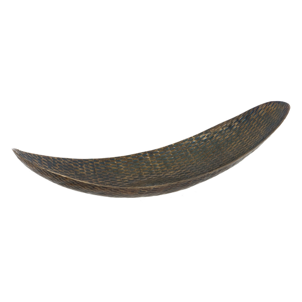 BANDEJA BRONCE ALUMINIO DECORACI�N 16,50 X 58 X 13 CM