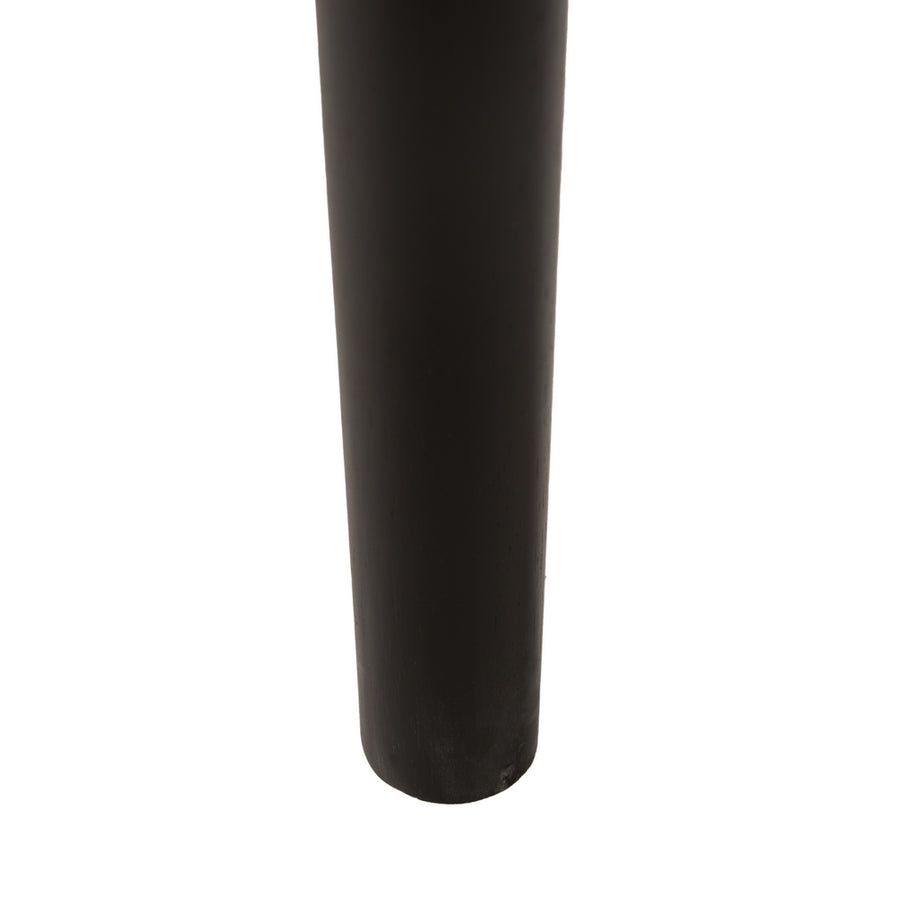 SILLA NEGRO MADERA / FIBRA SALÓN 53,50 X 47 X 77 CM