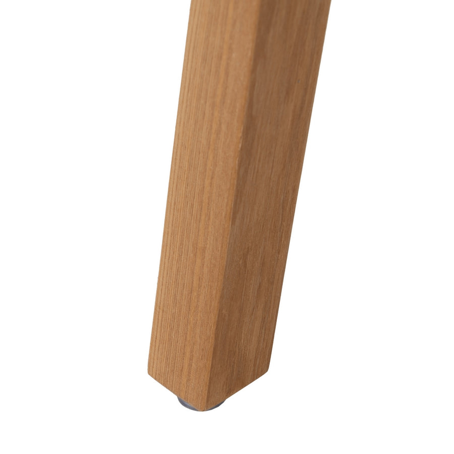 SILLA BRAZOS NATURAL MADERA / FIBRA 56 X 55 X 81 CM