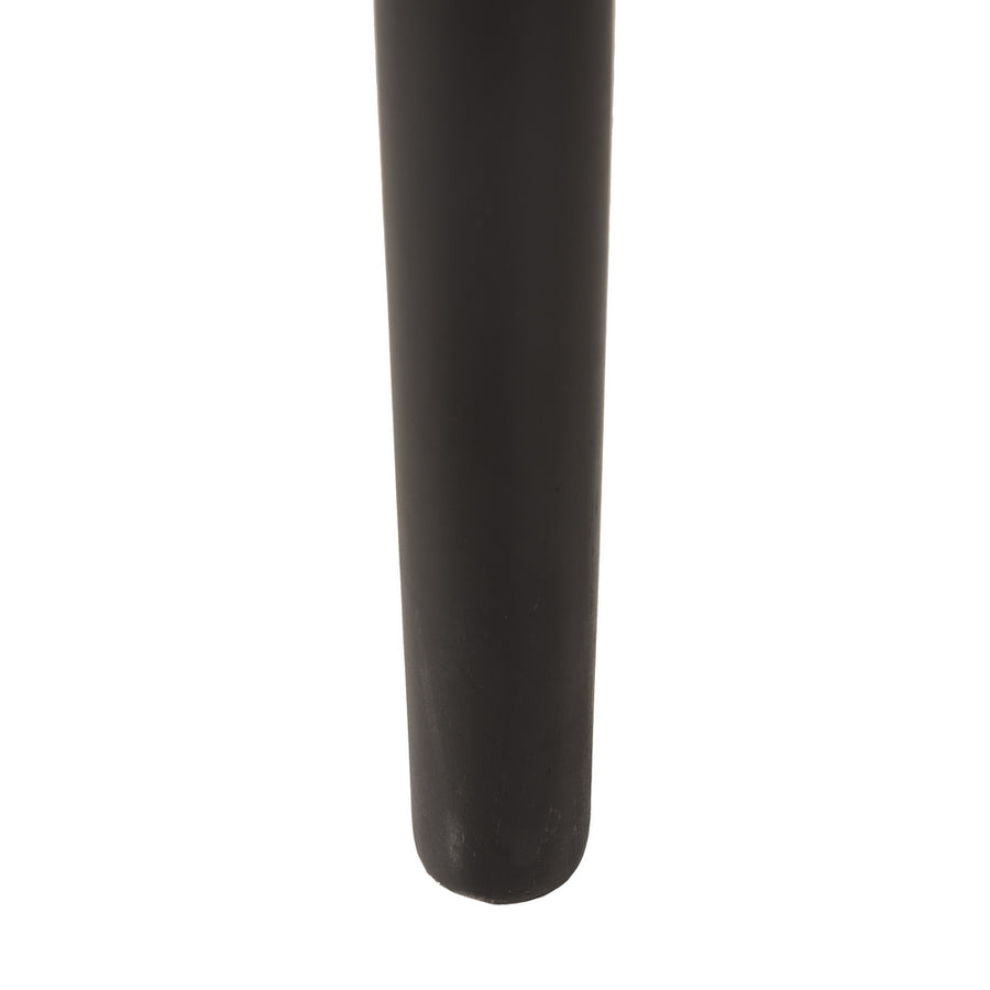 SILLA NEGRO MADERA / FIBRA SALÓN 55 X 55 X 77 CM