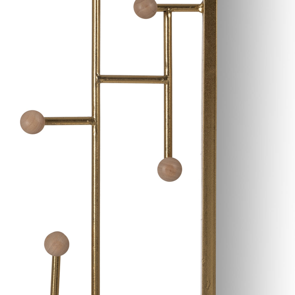 GOLD DECORATION MIRROR 55 X 2.50 X 100 CM