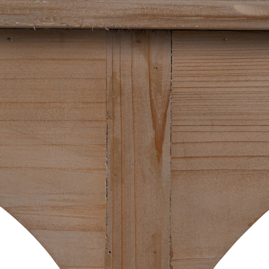 CONSOLA NATURAL MADERA DE PINO ENTRADA 210 X 38 X 90 CM