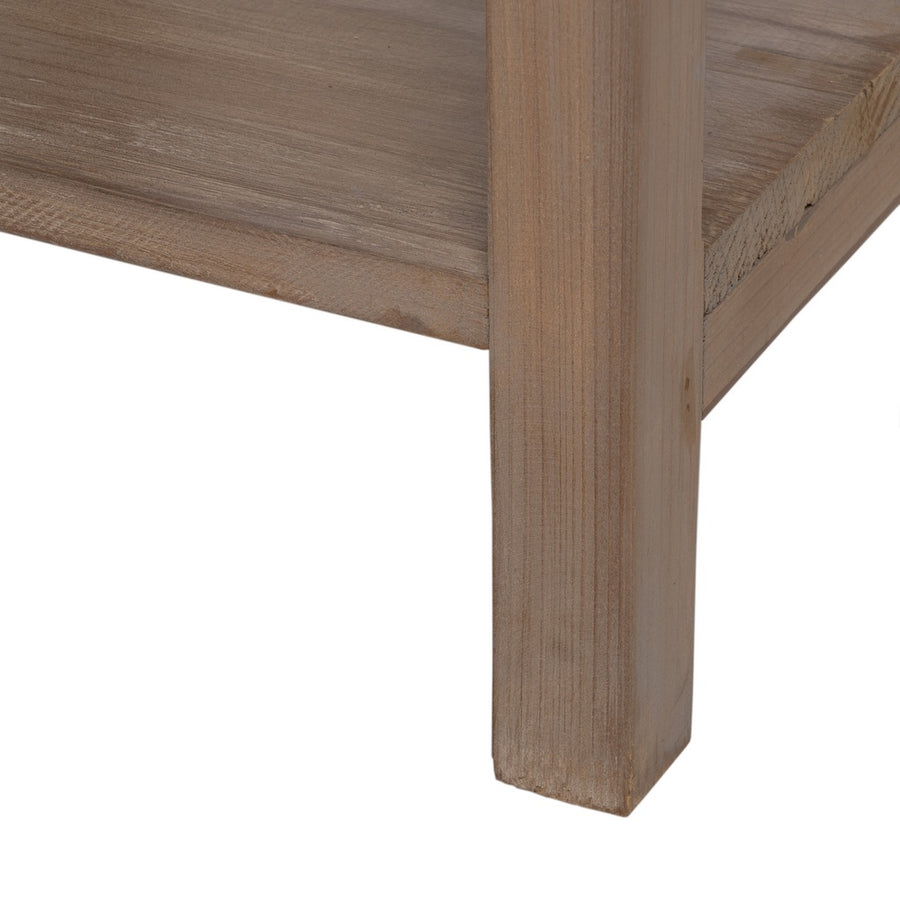 CONSOLA NATURAL MADERA DE PINO ENTRADA 210 X 38 X 90 CM