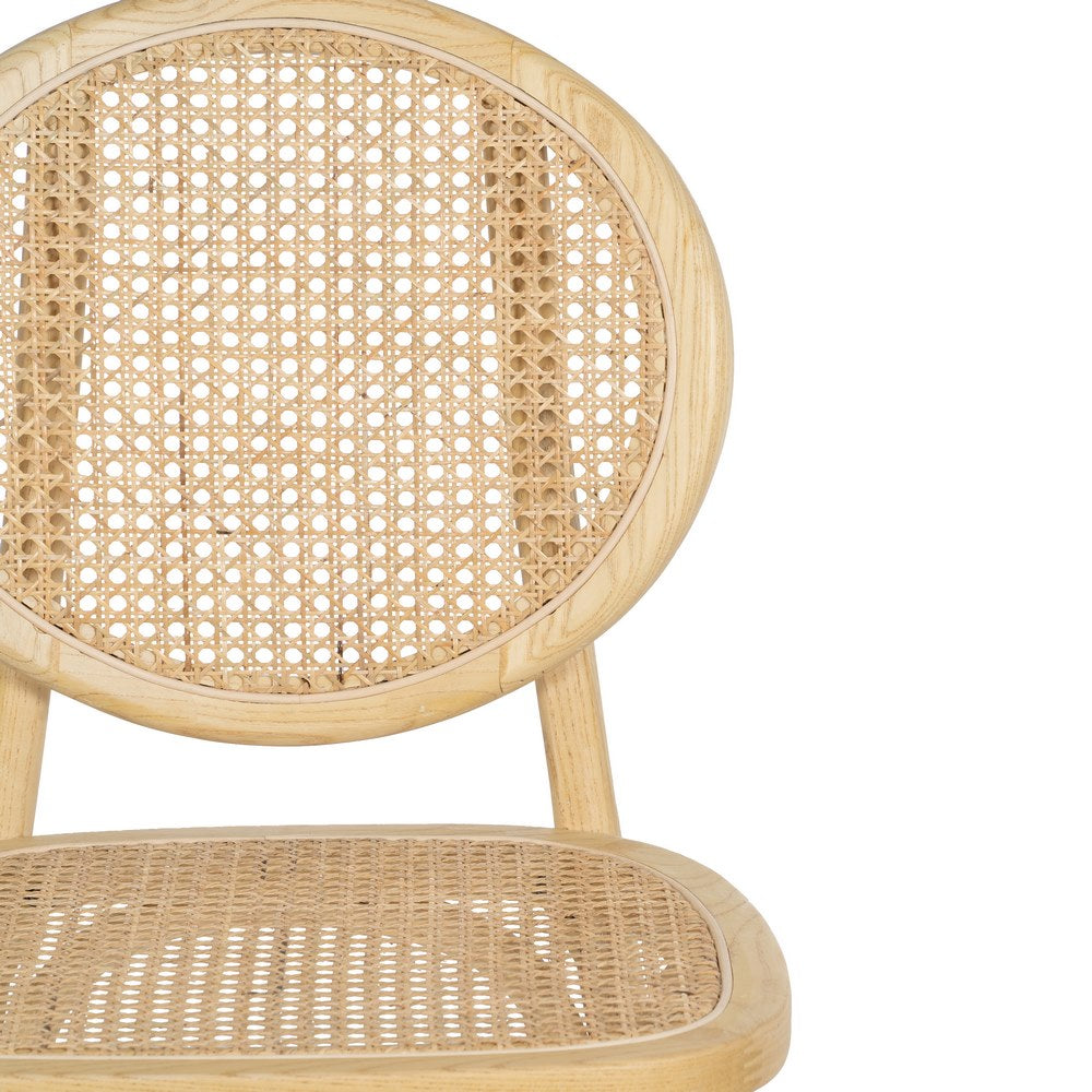 SILLA NATURAL MADERA DE OLMO SALÓN 44,50 X 41,50 X 89 CM