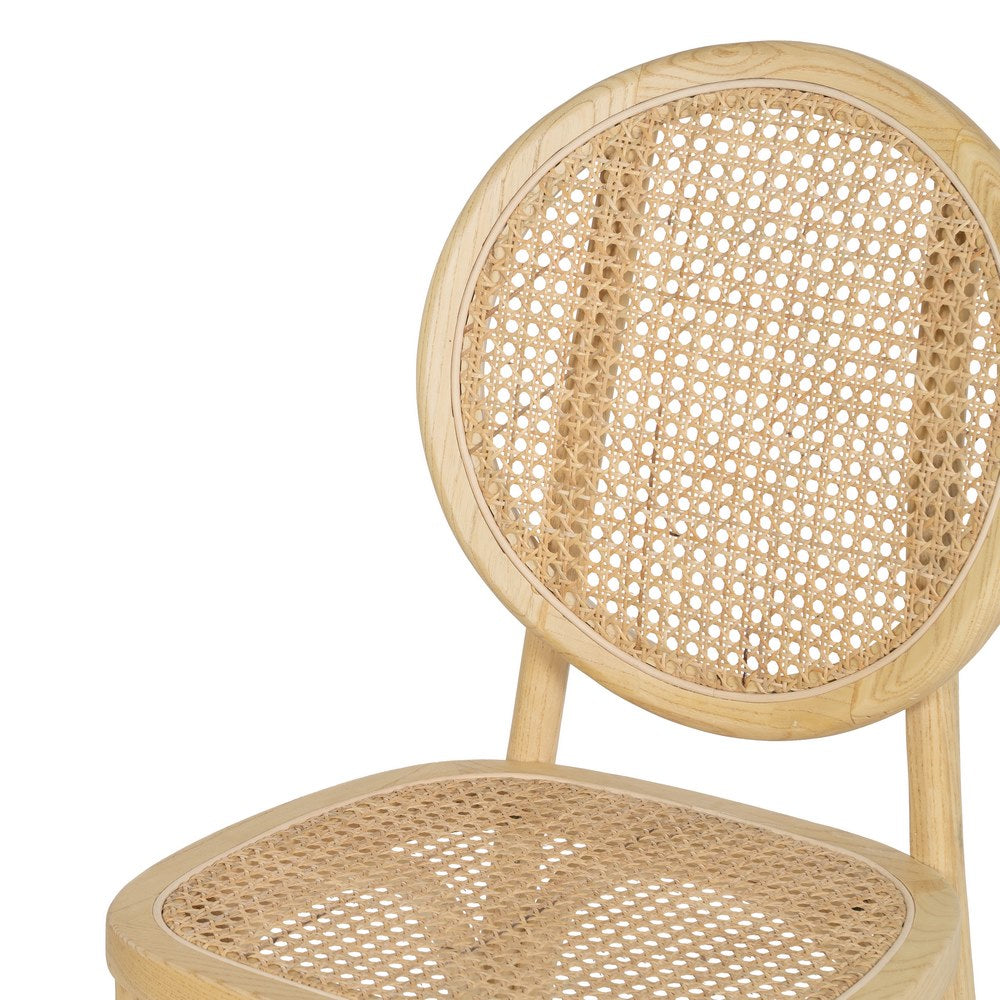 SILLA NATURAL MADERA DE OLMO SALÓN 44,50 X 41,50 X 89 CM