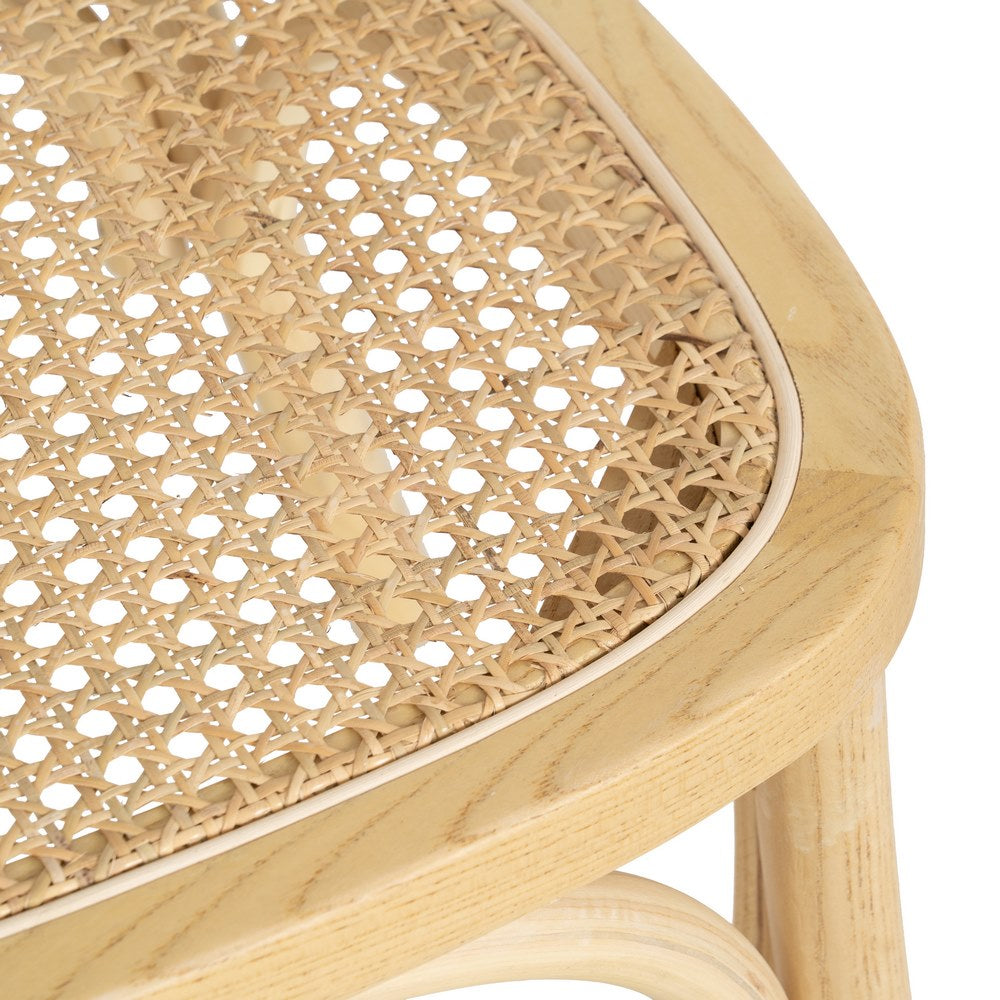 SILLA NATURAL MADERA DE OLMO SALÓN 44,50 X 41,50 X 89 CM