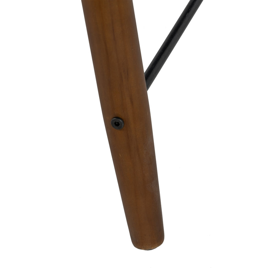 MESA CENTRO NEGRO-NATURAL DM-METAL 109,50 X 60 X 40,50 CM