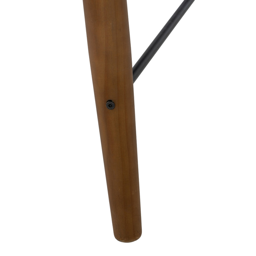 MESA NEGRO-NATURAL DM-METAL 179 X 90 X 75 CM