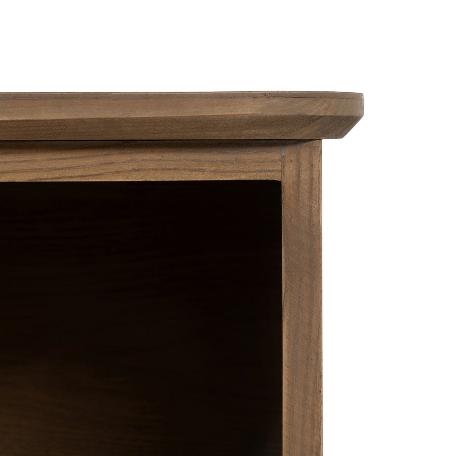 MUEBLE RECIBIDOR NATURAL-NEGRO 90 X 41 X 81 CM
