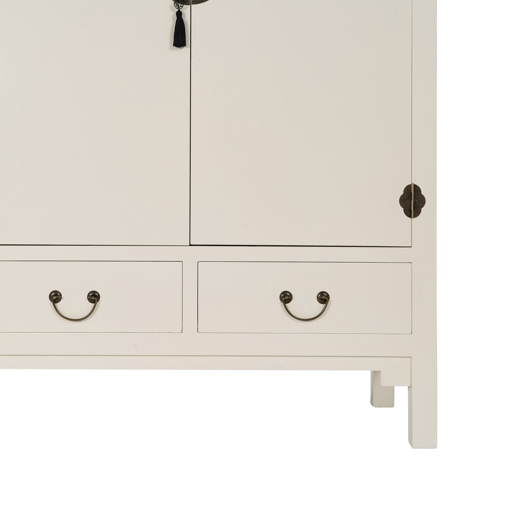 ARMARIO BLANCO MADERA ''ORIENTE'' 100 X 45 X 160 CM