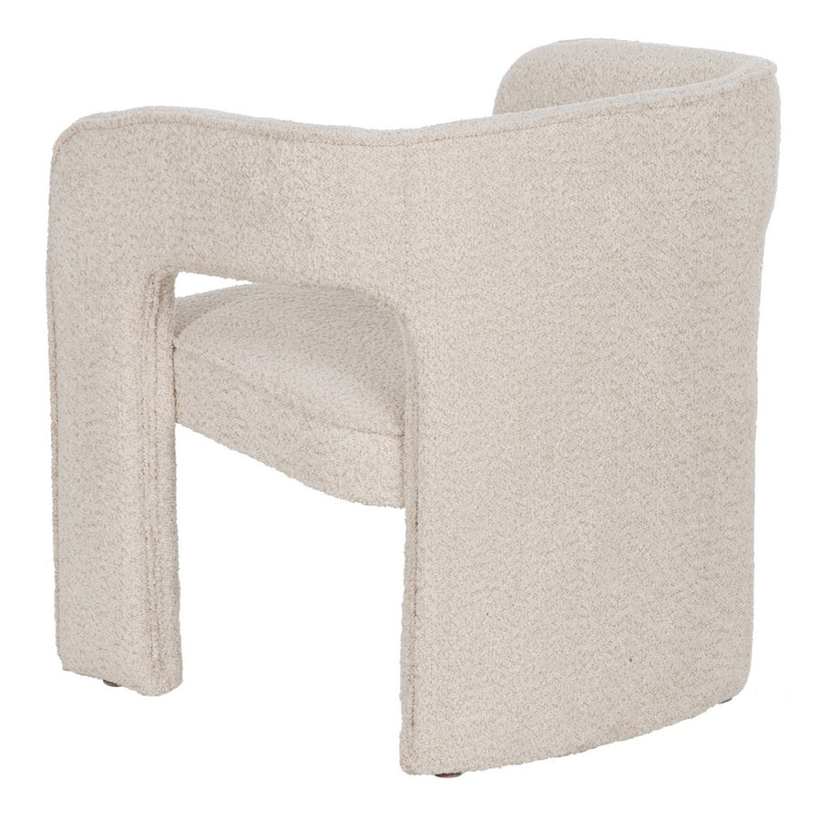 SILLA BEIGE TEJIDO SALÓN 69 X 66 X 73 CM
