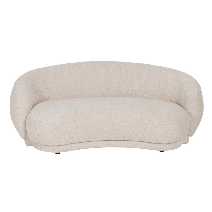 SOFÁ BEIGE TEJIDO SALÓN 191 X 93 X 75 CM