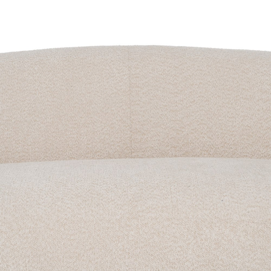 SOFÁ BEIGE TEJIDO SALÓN 191 X 93 X 75 CM