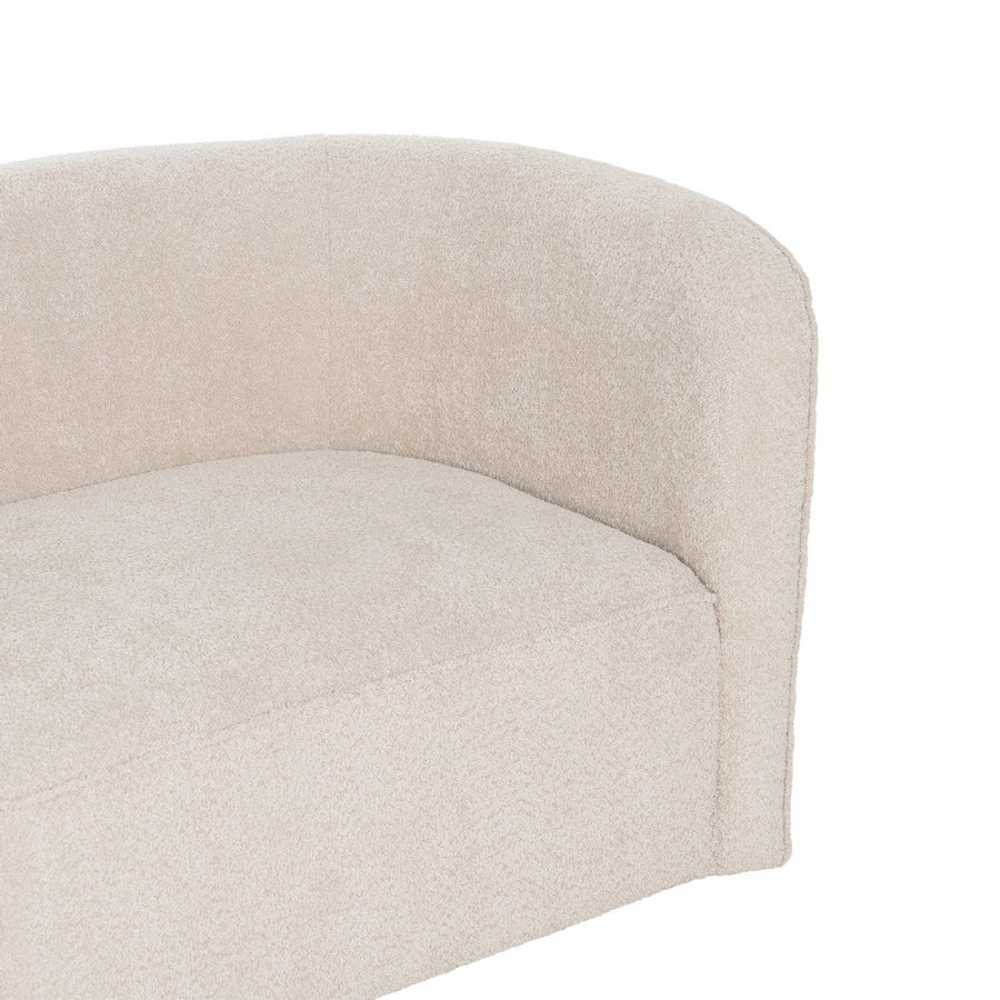 SOFÁ 2 PIEZAS BEIGE TEJIDO SALÓN 300 X 107 X 75 CM