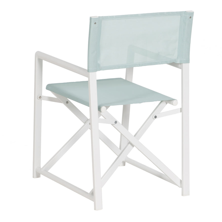SILLA DIRECTOR VERDE-BLANCO 56 X 53 X 84 CM