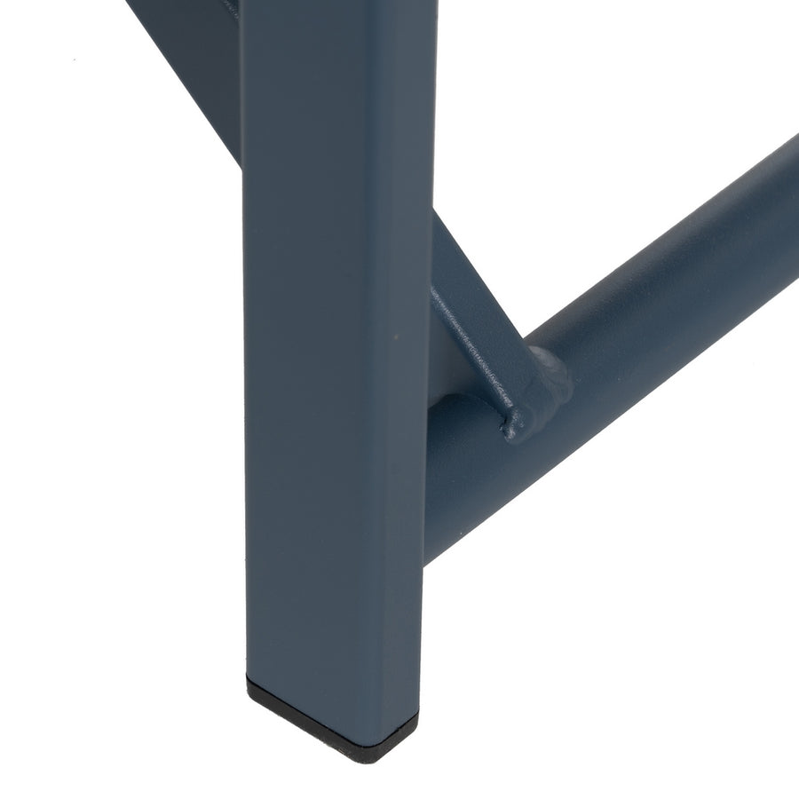 SILLA DIRECTOR AZUL ALUMINIO-TEXTILENO 56 X 53 X 84 CM