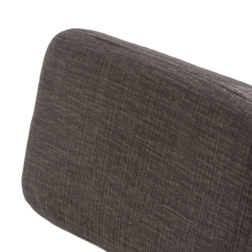 SILLA GRIS TEJIDO-METAL DECORACIÓN 42,50 X 55 X 77,50 CM