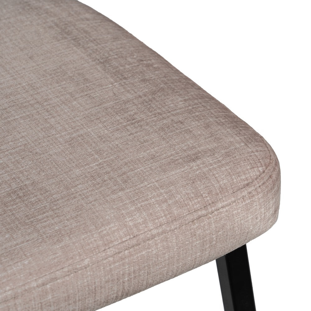 BEIGE WOVEN-METAL STOOL DECORATION 39 X 50.50 X 103 CM