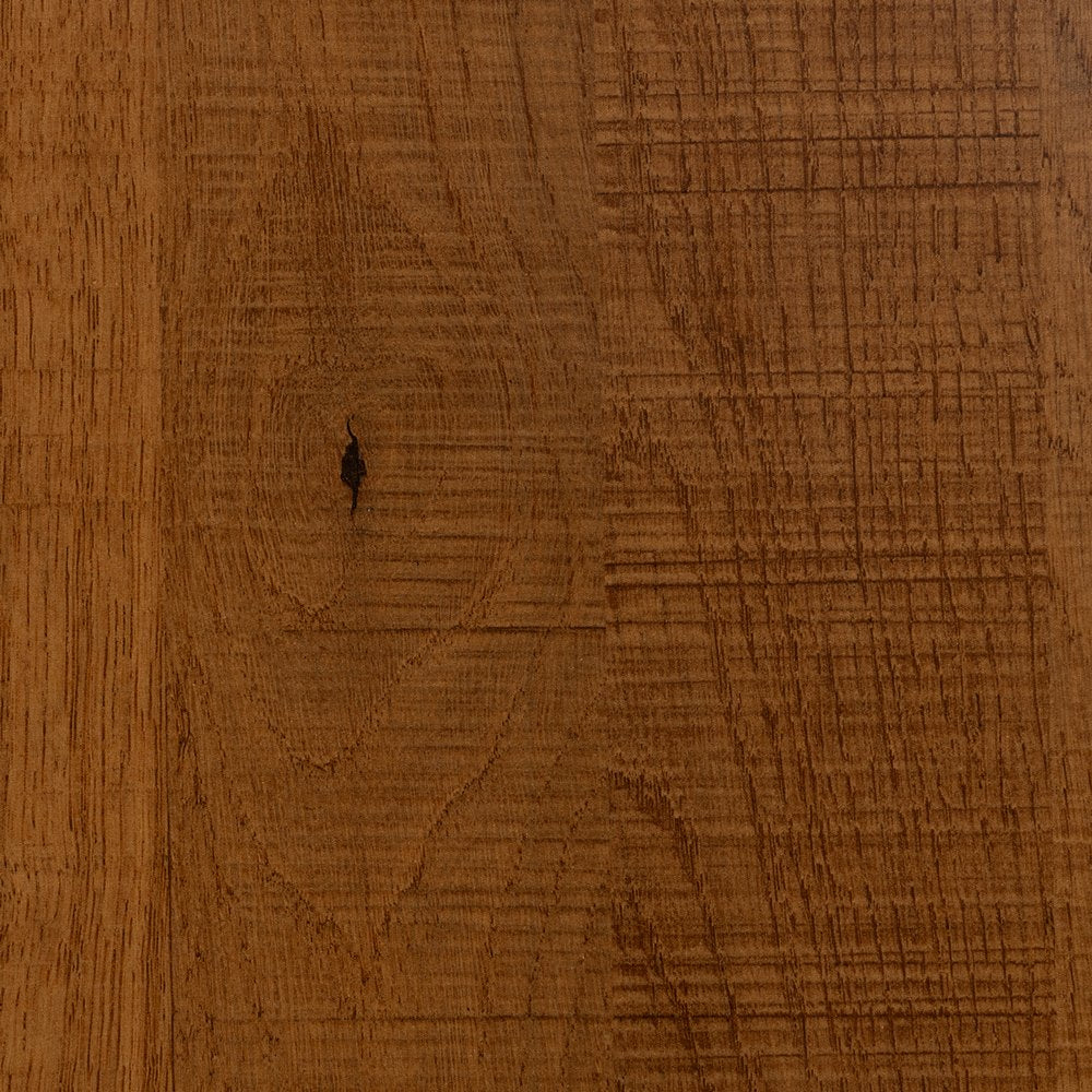 TABLE NATURAL-BLACK MDF-METAL DECORATION 60 X 60 X 75 CM