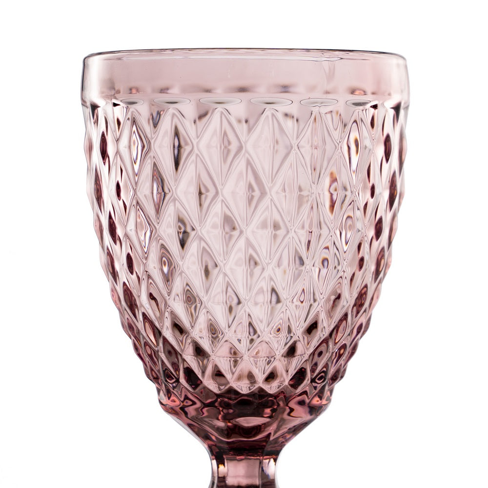 ROSE CRYSTAL DECORATIVE GOBLET 9 X 9 X 17 CM