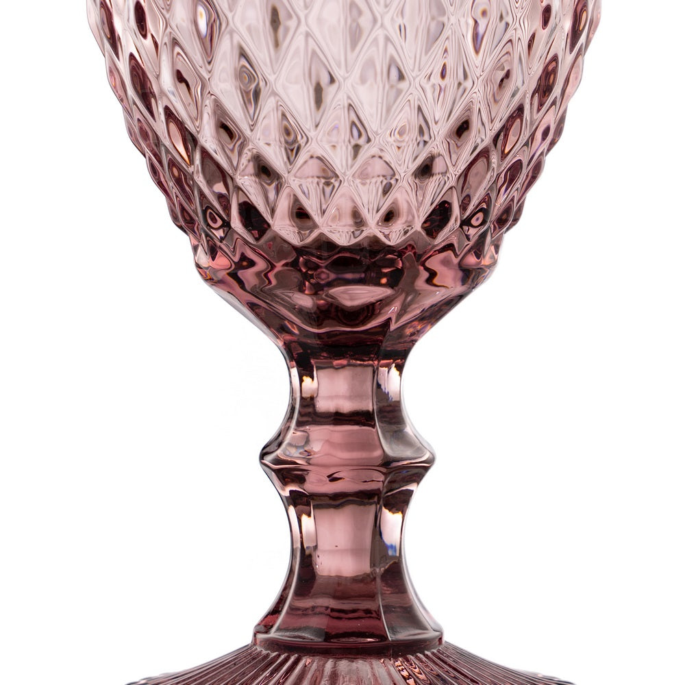 ROSE CRYSTAL DECORATIVE GOBLET 9 X 9 X 17 CM