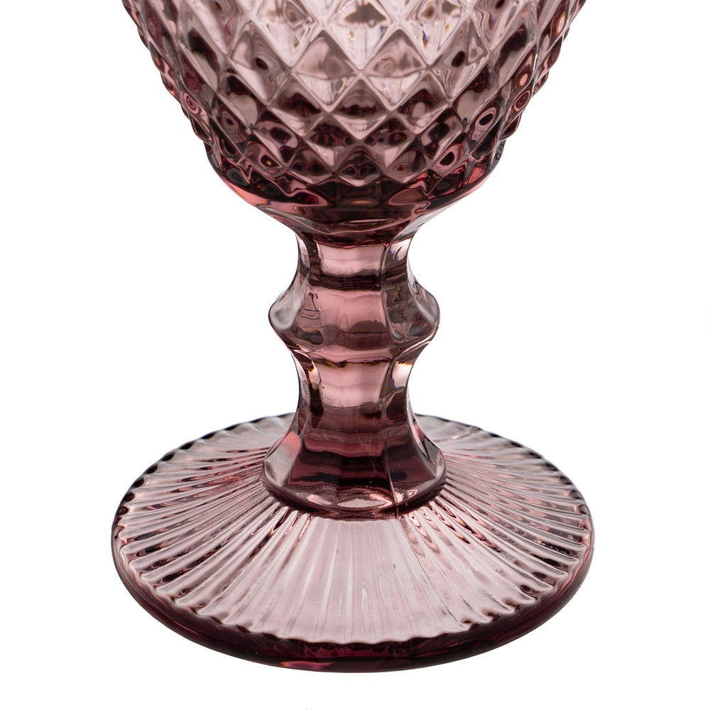 ROSE CRYSTAL DECORATIVE GOBLET 9 X 9 X 17 CM