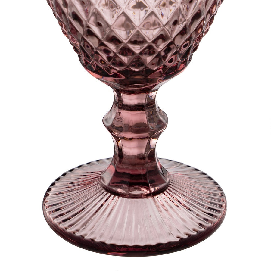 ROSE CRYSTAL DECORATIVE GOBLET 9 X 9 X 17 CM