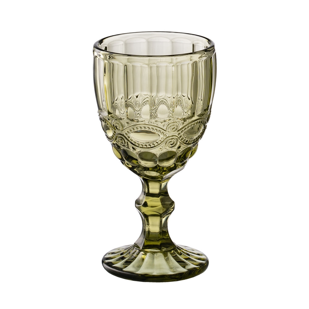 COPA VERDE CRISTAL DECORACIÓN 9 X 9 X 17 CM