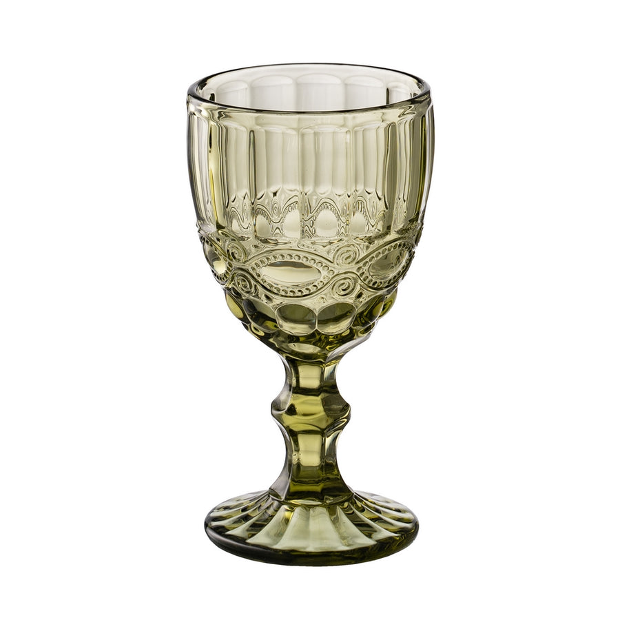 COPA VERDE CRISTAL DECORACIÓN 9 X 9 X 17 CM