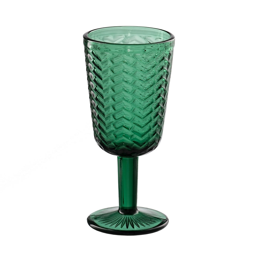 COPA VERDE CRISTAL DECORACI�N 8 X 8 X 17 CM