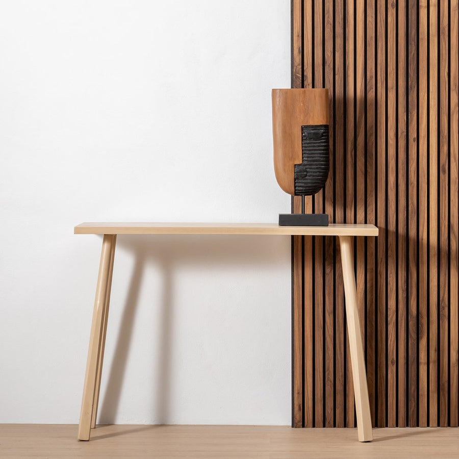 NATURAL CONSOLE DM-WOOD 106 X 35 X 75 CM