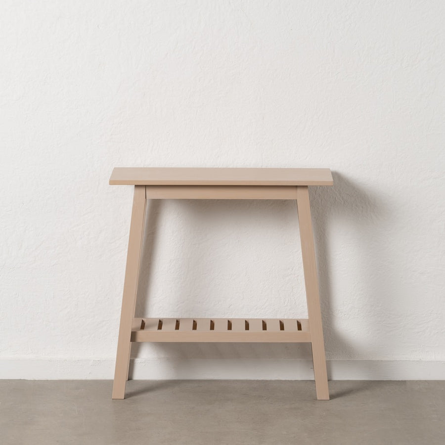 CREAM DM-WOOD CONSOLE 71 X 30 X 71 CM