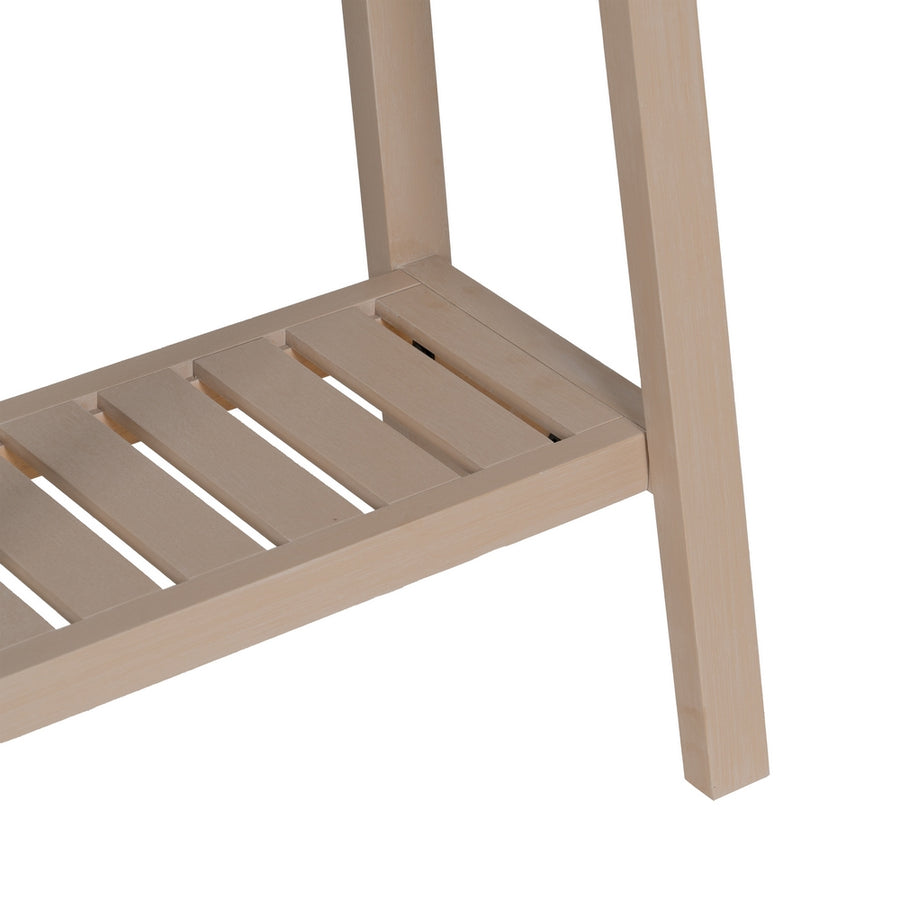 CREAM DM-WOOD CONSOLE 90 X 32 X 75 CM
