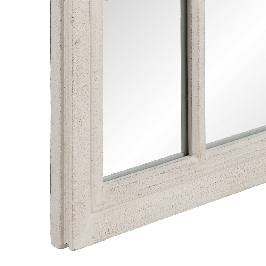 ESPEJO VENTANA BLANCO ENVEJECIDO 80 X 3,50 X 140 CM