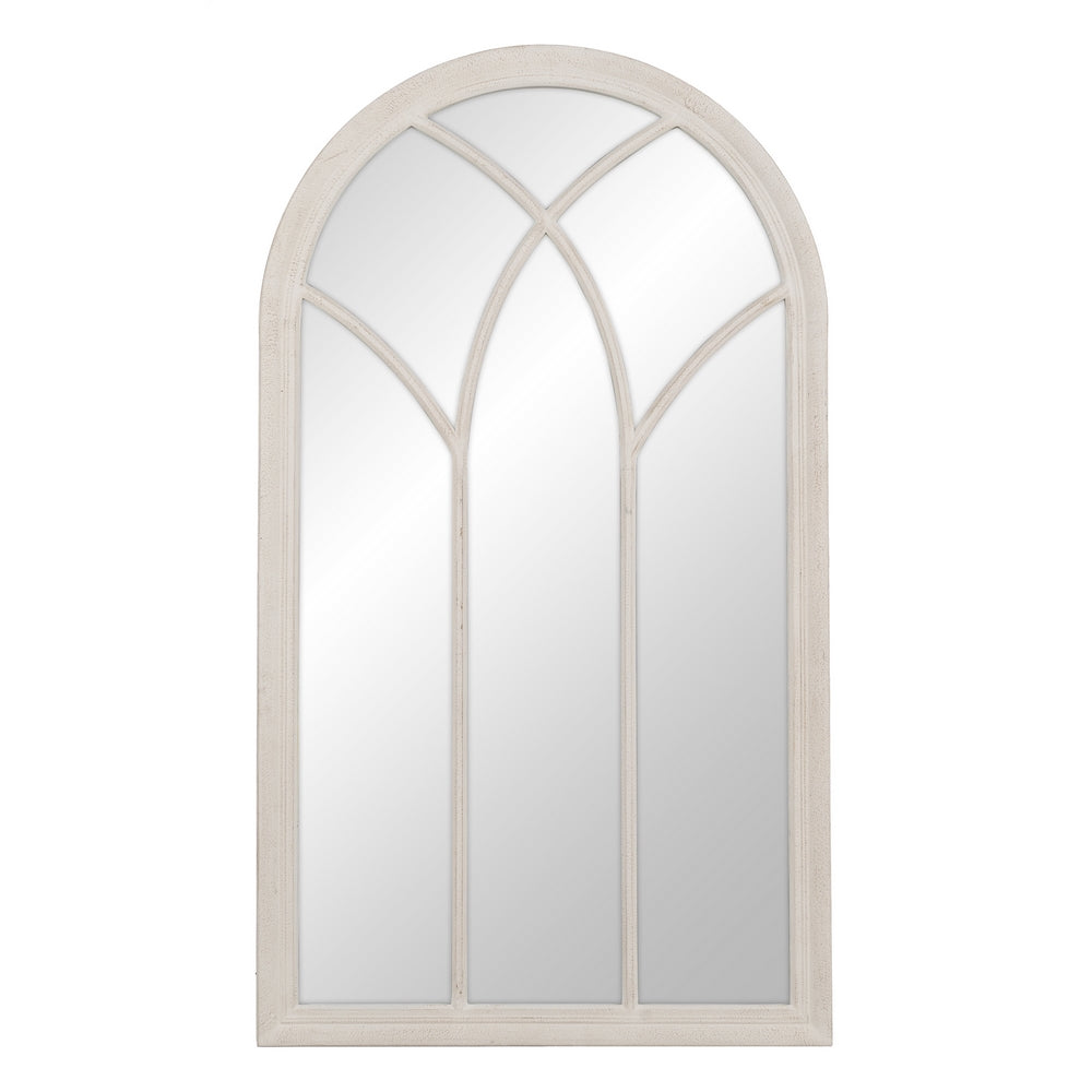 ESPEJO VENTANA BLANCO ENVEJECIDO 80 X 3,50 X 140 CM