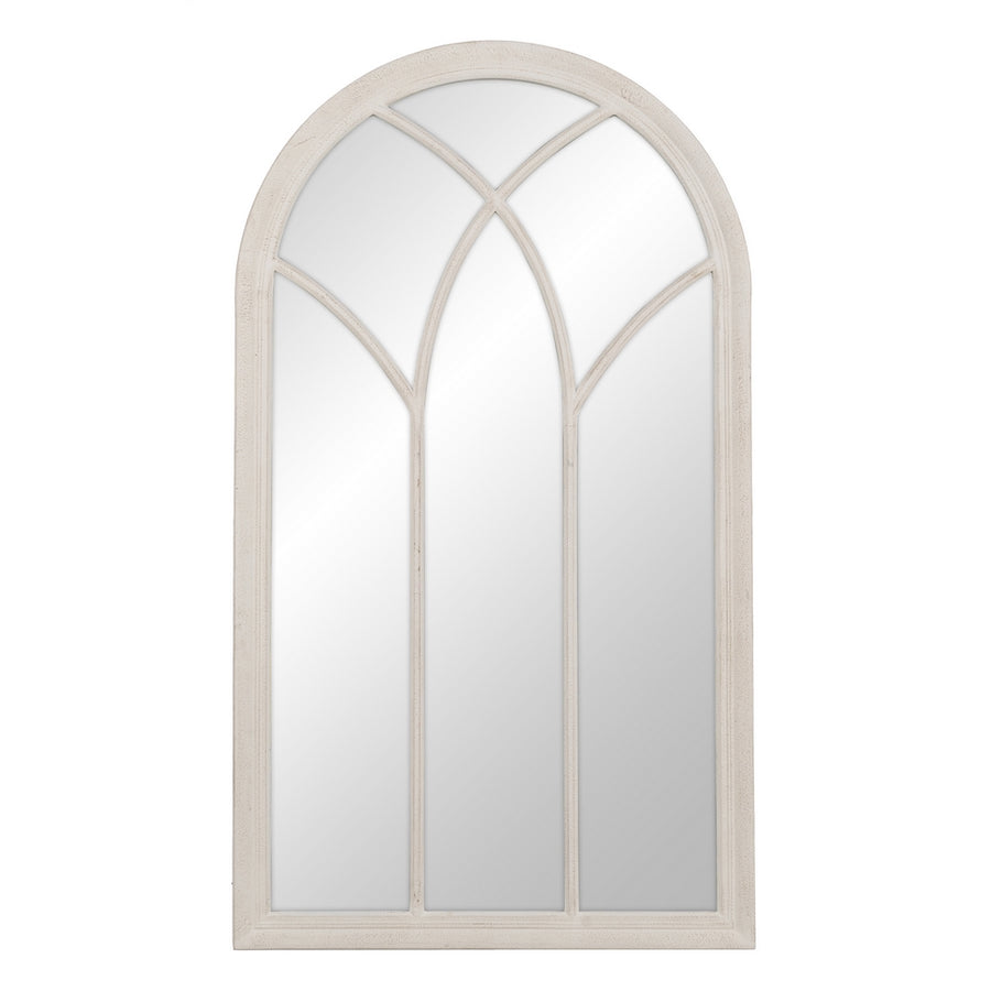 ESPEJO VENTANA BLANCO ENVEJECIDO 80 X 3,50 X 140 CM