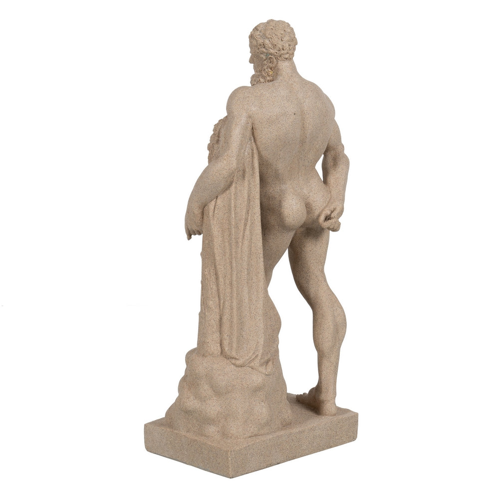 NAKED FIGURE CREAM RESIN DECORATION 26.50 X 16 X 52.50 CM
