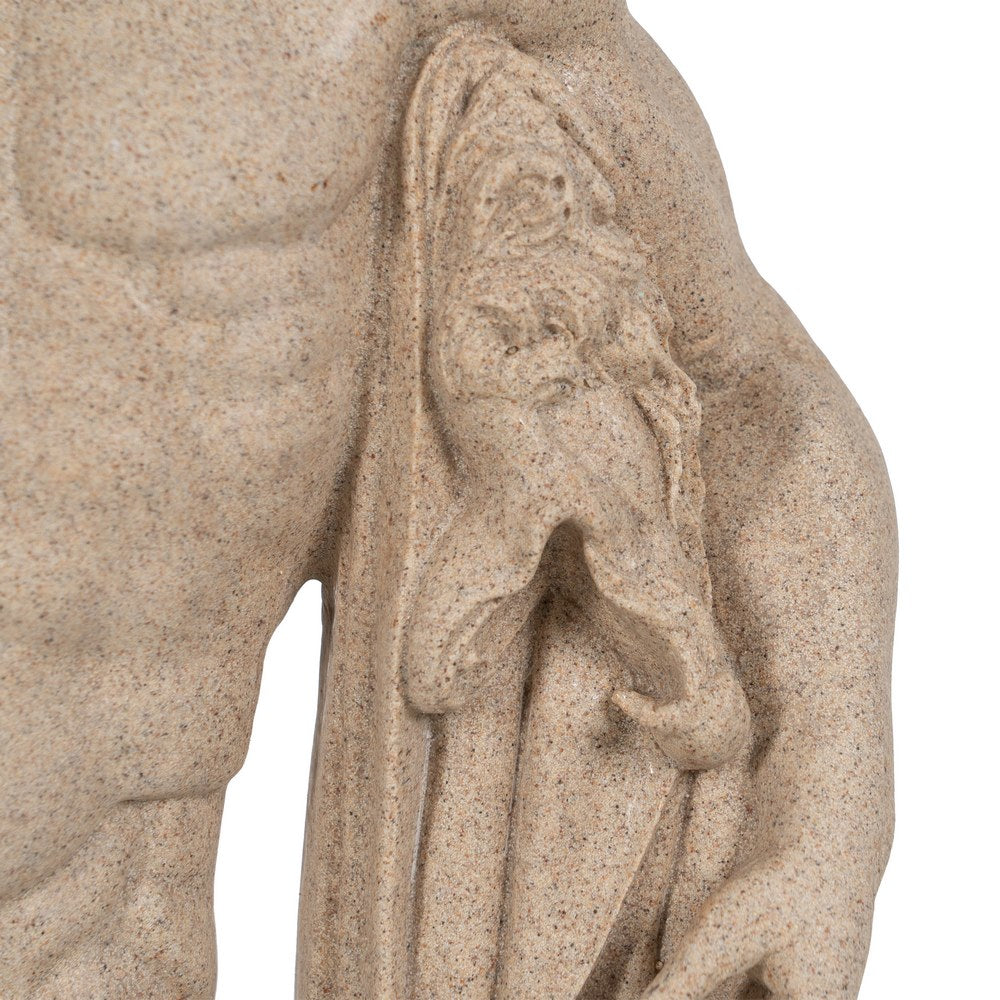 NAKED FIGURE CREAM RESIN DECORATION 26.50 X 16 X 52.50 CM