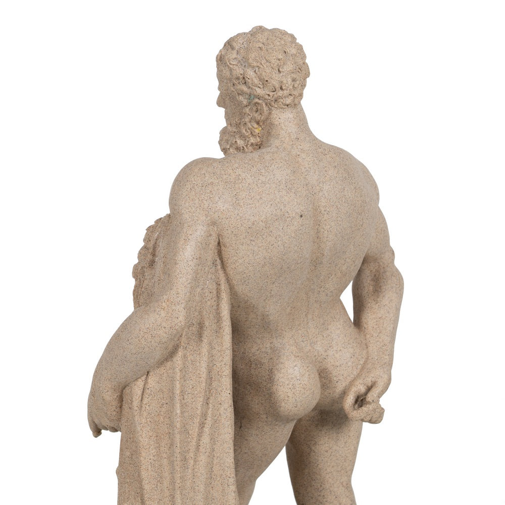 NAKED FIGURE CREAM RESIN DECORATION 26.50 X 16 X 52.50 CM