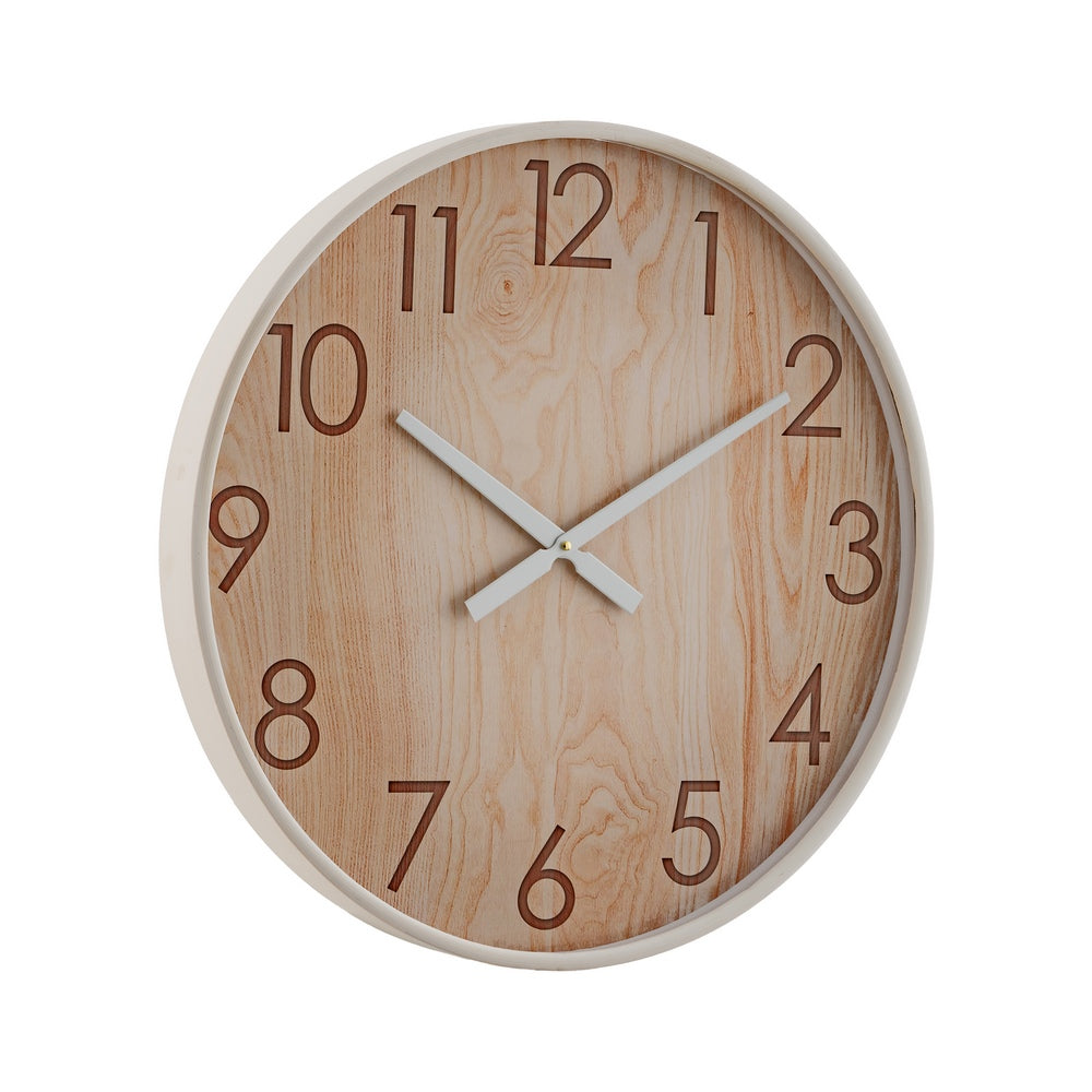 RELOJ NATURAL MADERA DECORACIÓN 60 X 60 X 5,50 CM