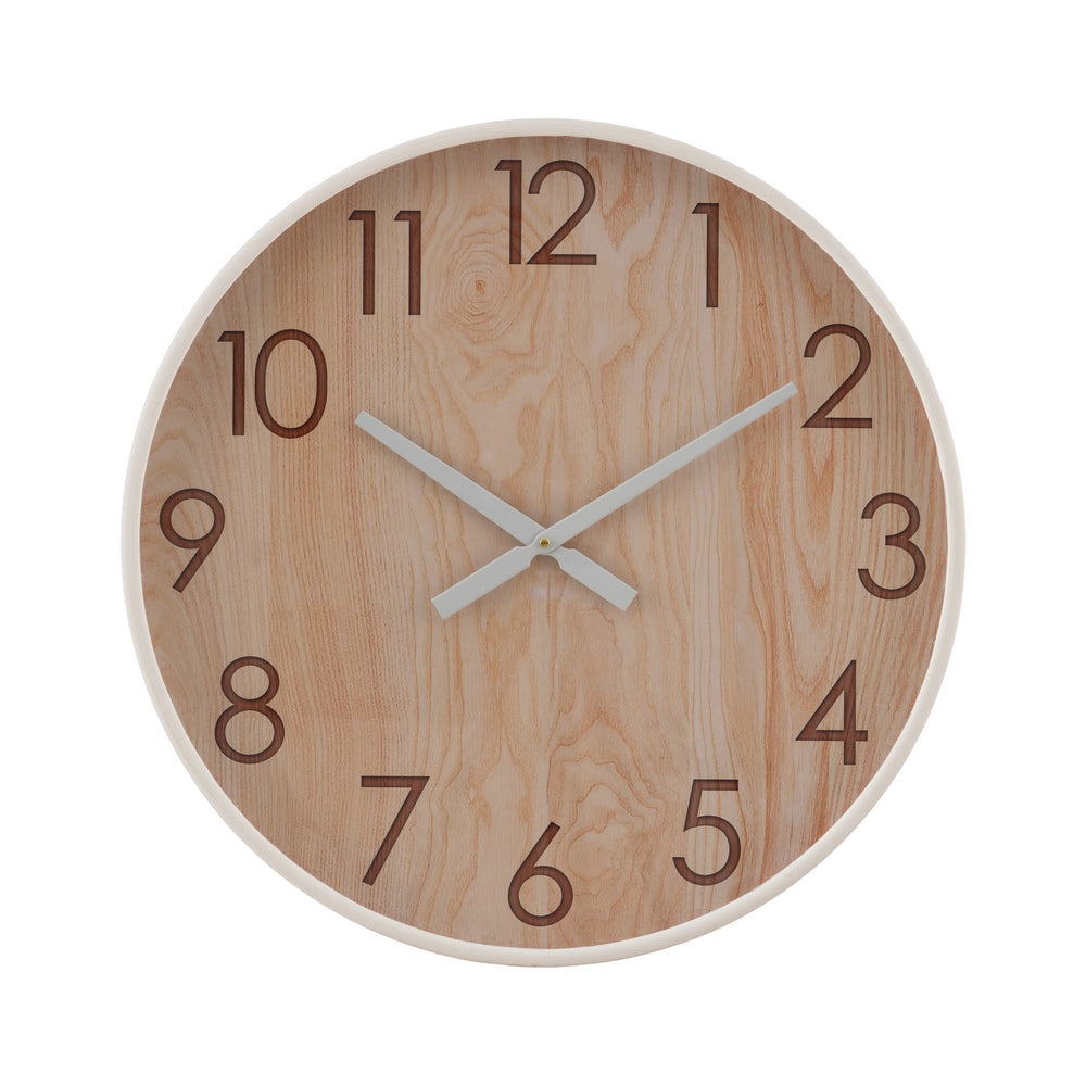 RELOJ NATURAL MADERA DECORACIÓN 60 X 60 X 5,50 CM