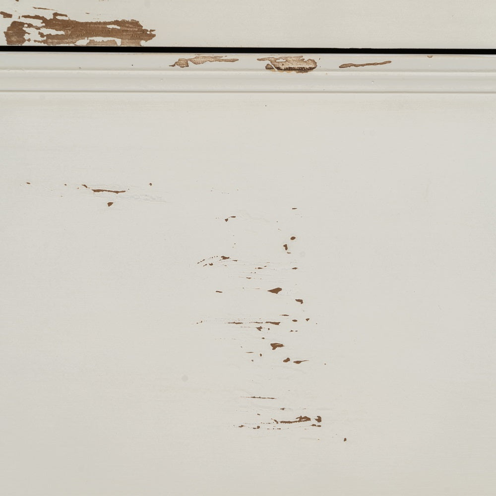 CHEST OF DRAWERS BLUSH WHITE WOOD 105 X 50 X 87.50 CM