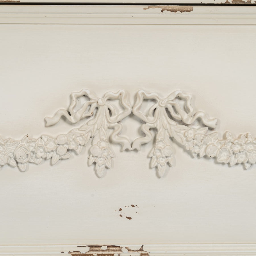 CÓMODA BLANCO ROZADO MADERA 105 X 50 X 87,50 CM